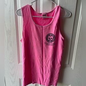 Girlie girl anchor tank